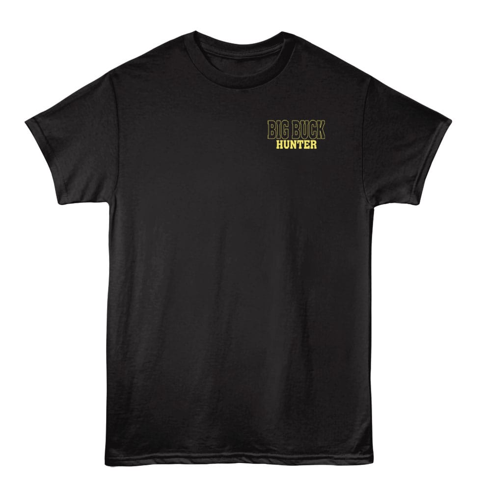 Big Buck Hunter Arcade Men's T Shirt Black
