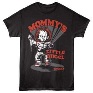 Chucky Mommy's Little Angel Men's T Shirt Black
