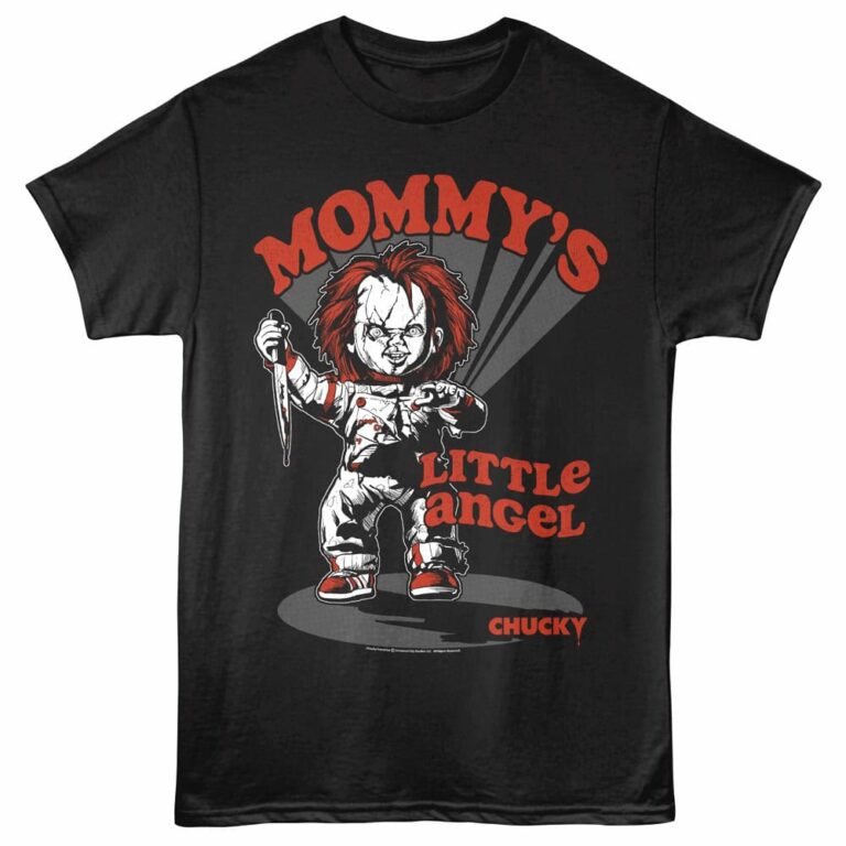 Chucky Mommy's Little Angel Men's T Shirt Black