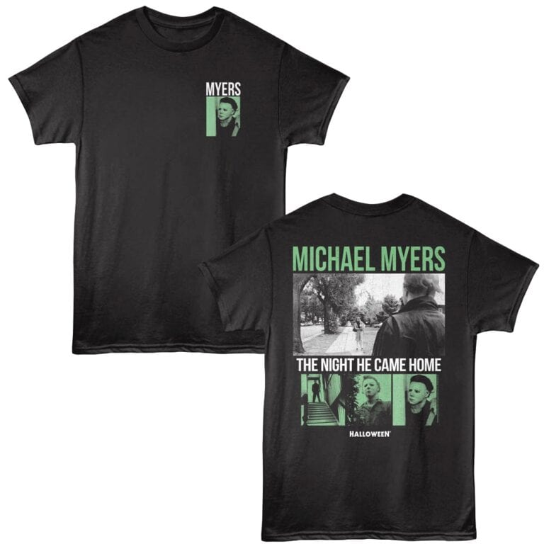 Halloween Michael Myers Confrontation Men's T Shirt Black