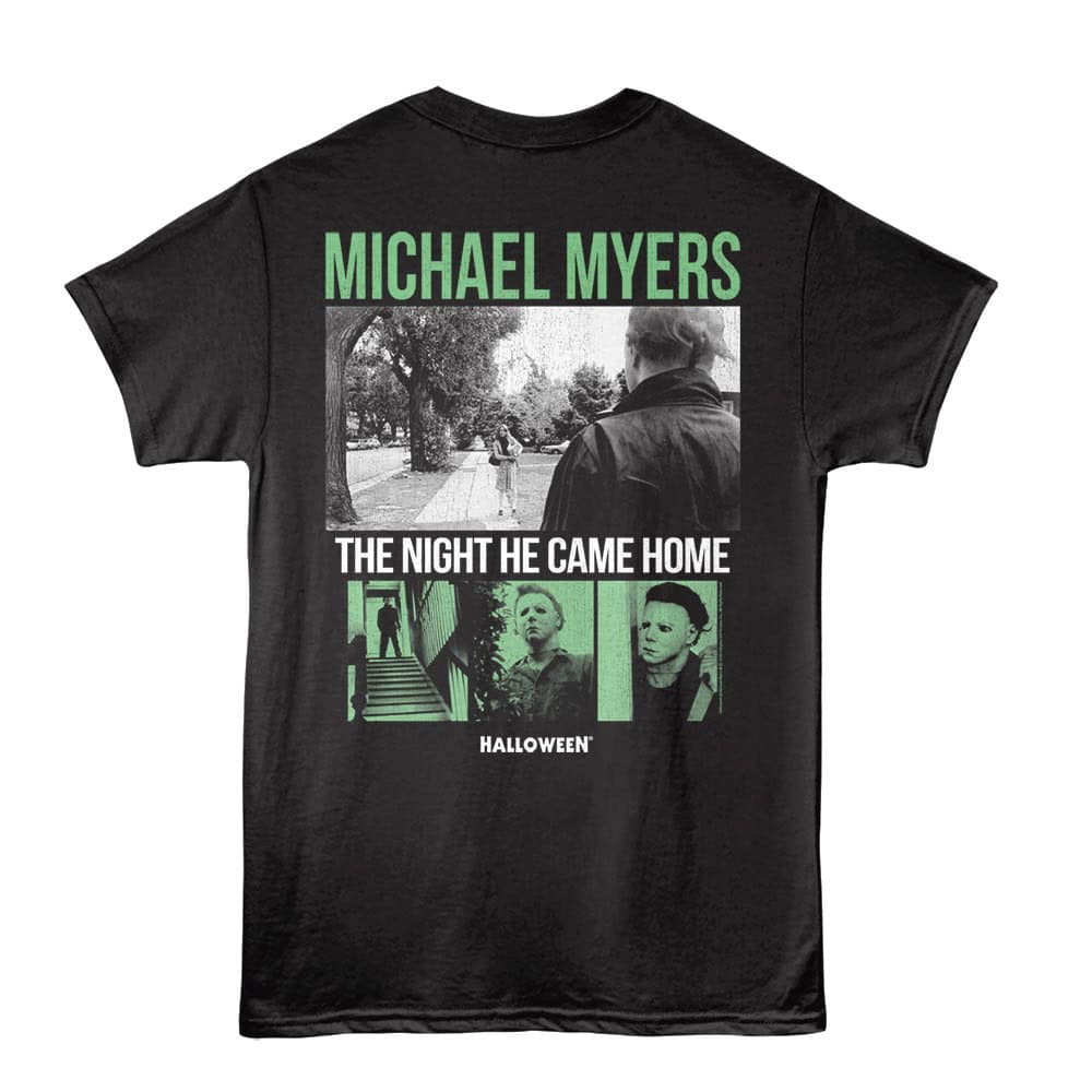Halloween Michael Myers Confrontation Men's T Shirt Black