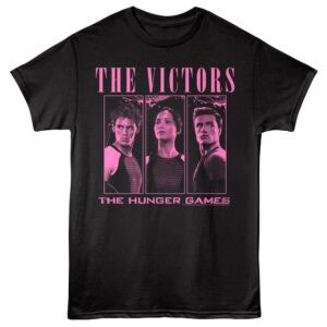 Hunger Games the Victors Men's T Shirt Black