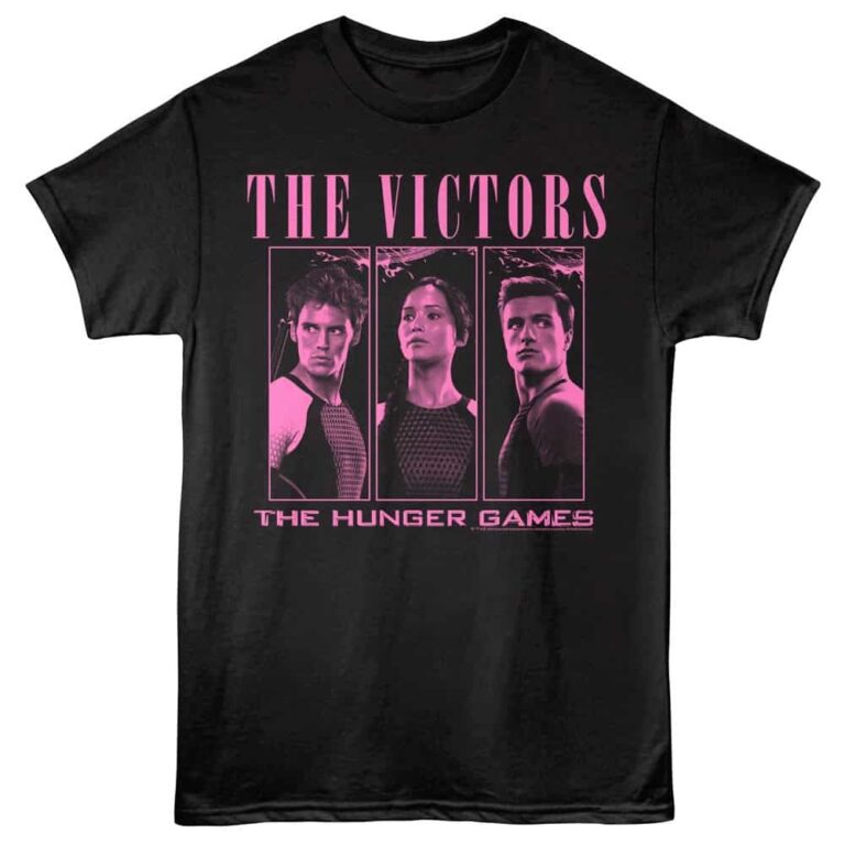 Hunger Games the Victors Men's T Shirt Black