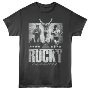 Rocky Established 1976 Men's T Shirt Charcoal