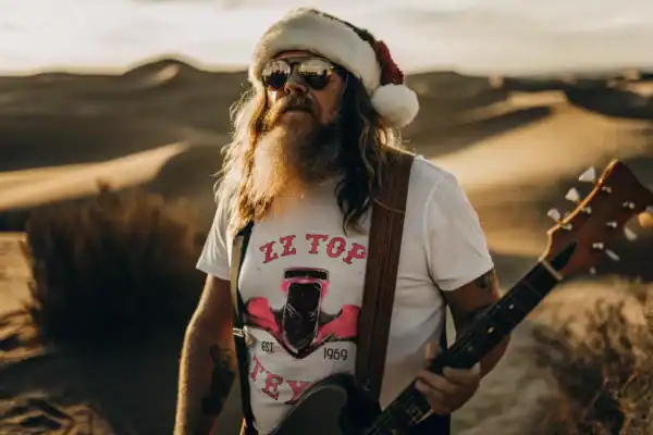 zz top texas xmas tee