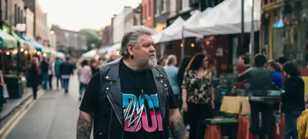 Billy Idol, big and tall T-shirt