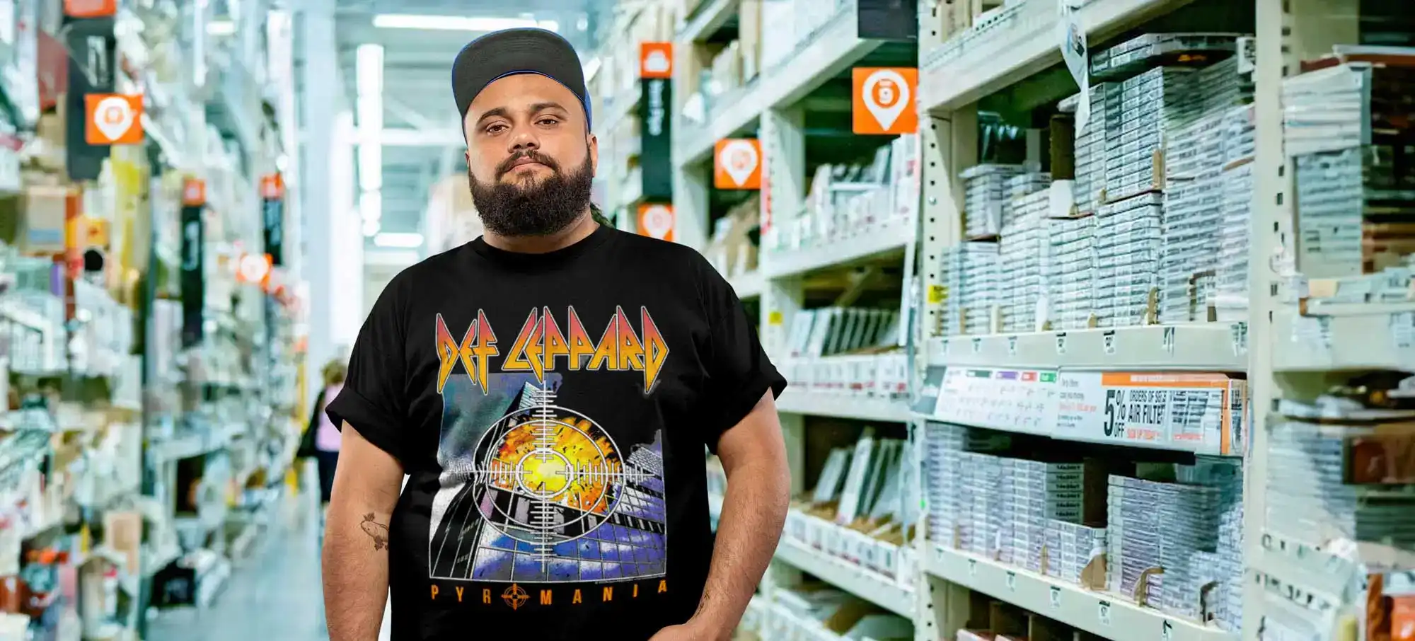 Def Leppard big and tall T-shirt