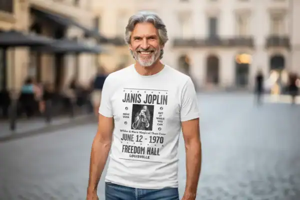 Janis Joplin tour tees