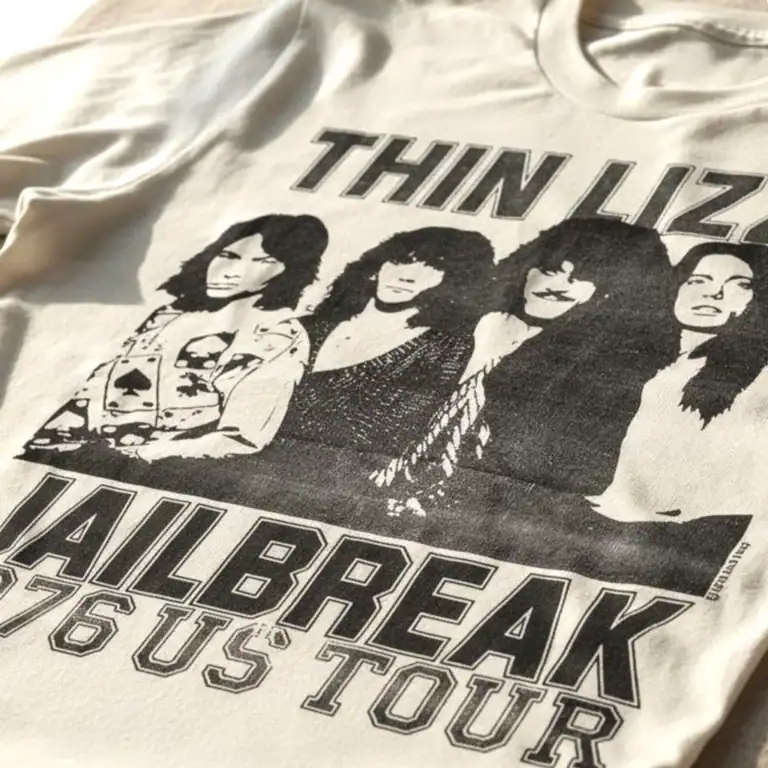 Thin Lizzy Men's T-Shirts – Classic Rock Style