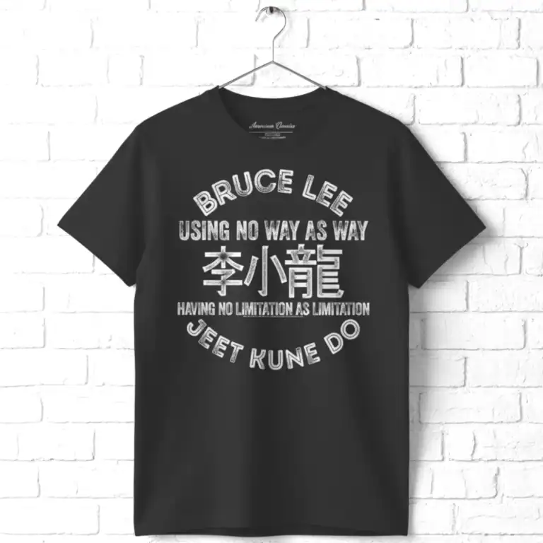 Bruce Lee T-Shirts printed in the USA to Enter like a Dragon