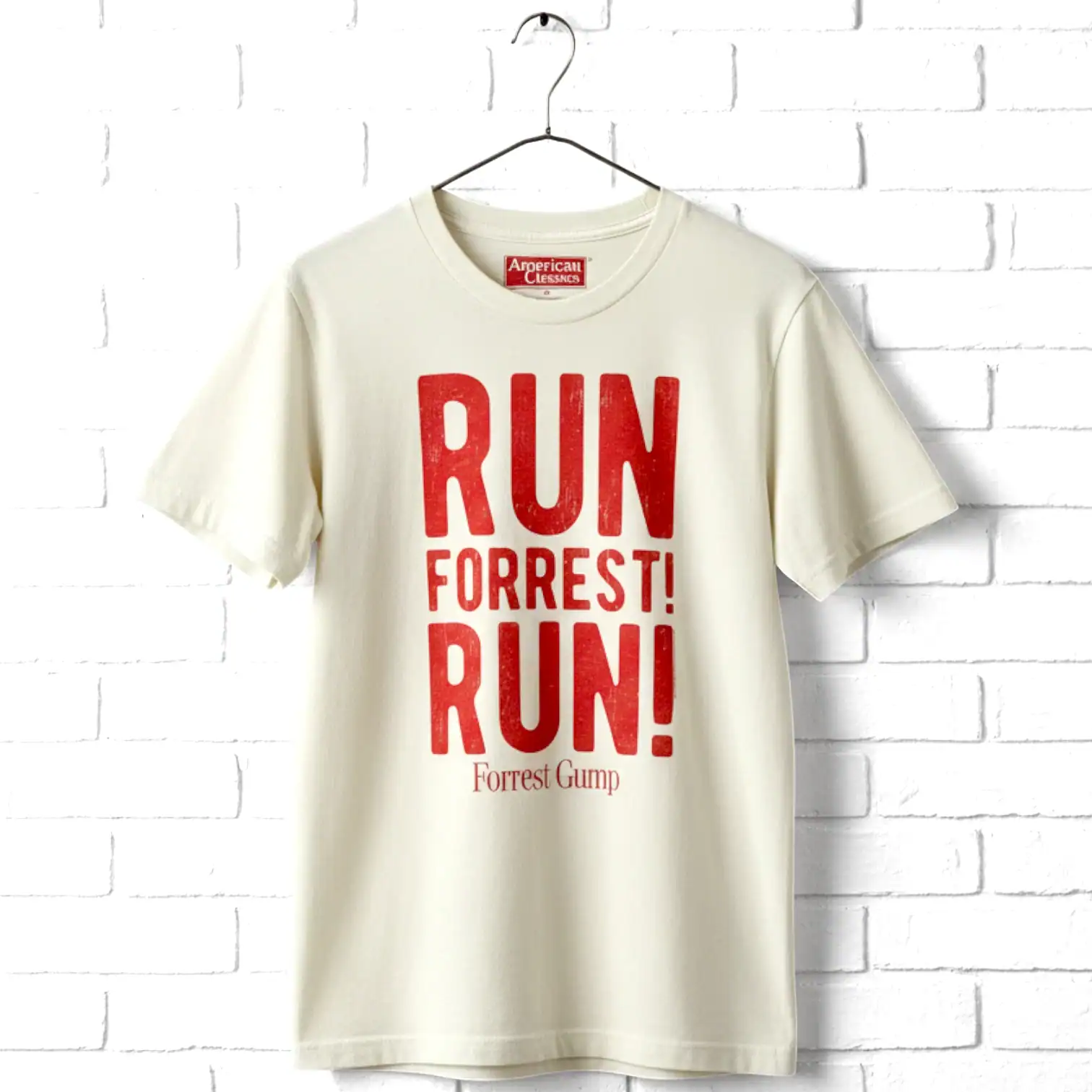 Forrest Gump Run Forest T-Shirt, Men's Graphic Movie Tees