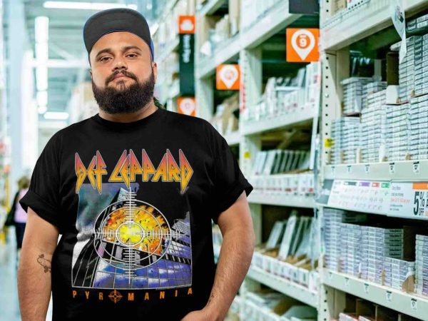 DEf LEppard Pyromania Big & tall