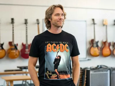 Let there be rock t-shirt