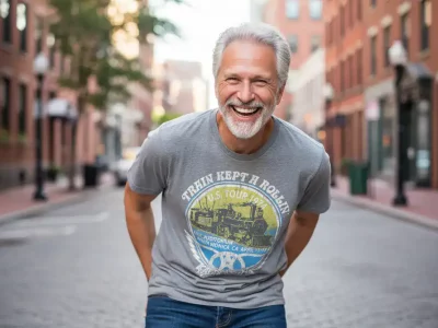 Aerosmith train rollin tees