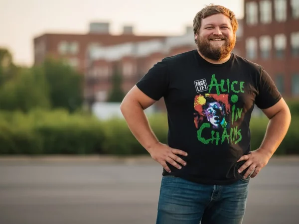 Alice in Chains face off shirt