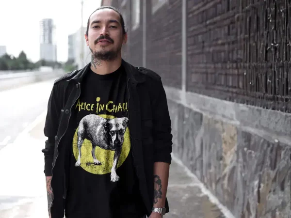 Alice in Chains Self-Titled T-Shirt Black