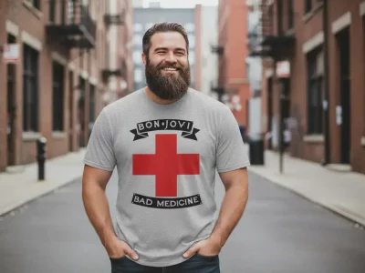 bon jovi bad medicine tees