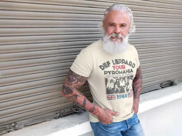 Def Leppard Pyromania USA Tour T-Shirt