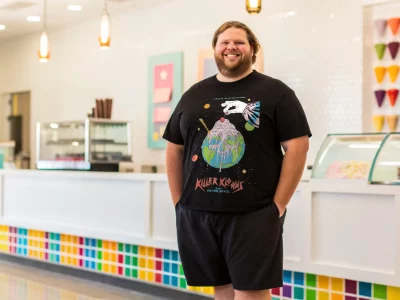 big guy in ice cream killer klowns tee big guy in ice cream killer klowns tee