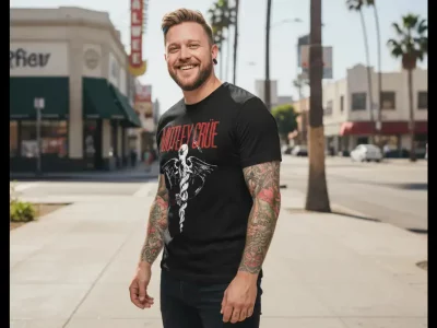 Motley Crue Dr FeelGood tees