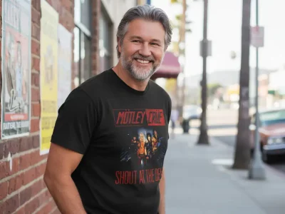 Motley Crue Shout at the Devil tees