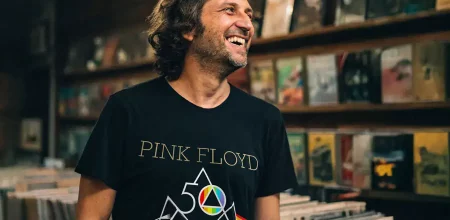 Dark side of the moon 50th anniversary tee