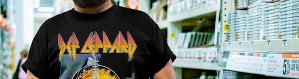 Def Leppard Rock Big & Tall T-Shirts
