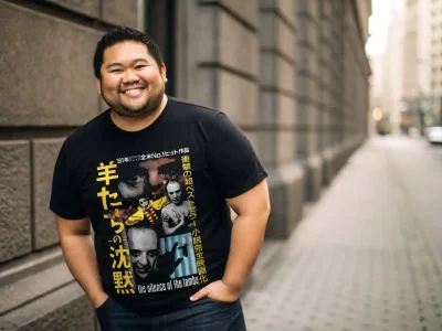 Silence in Japanese T-Shirts