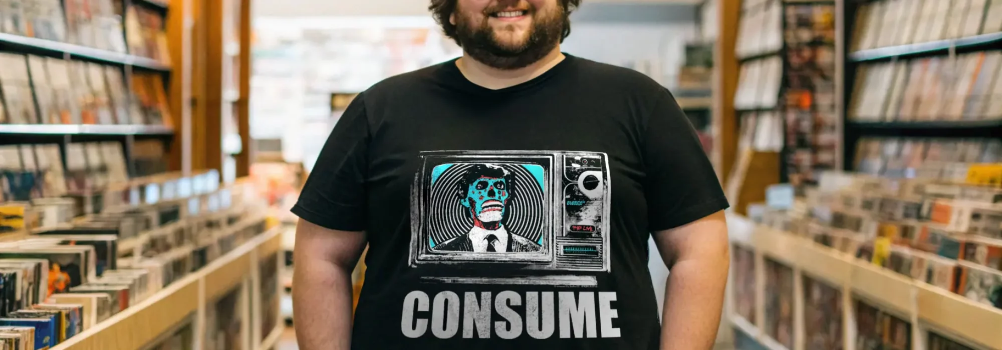 They live consume men’s tee They live consume men's tee
