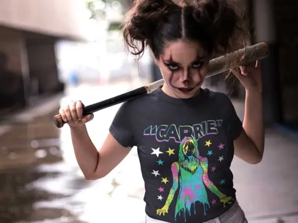 Carrie supernatural horror tees