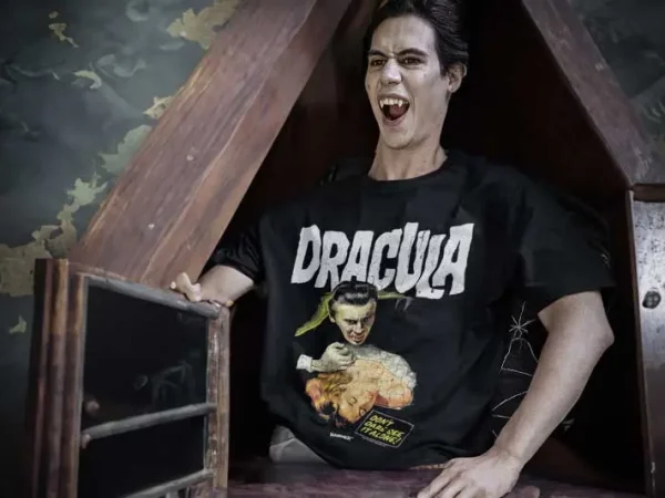 Hammer Horror dracula mens tee