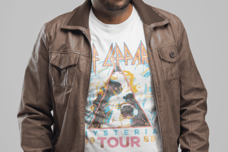 def leppard tour tee