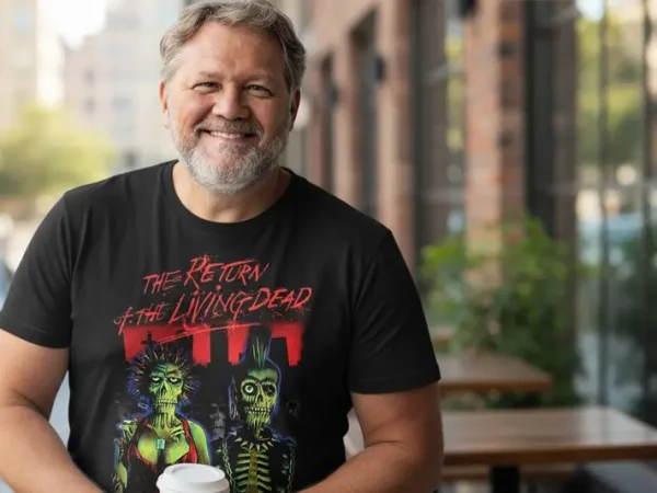 Return of the living dead movie poster T-shirt