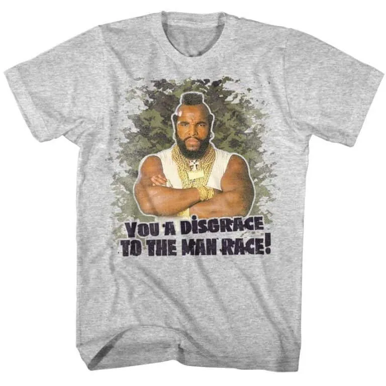 Mr. T Military Disgrace Men’s T Shirt