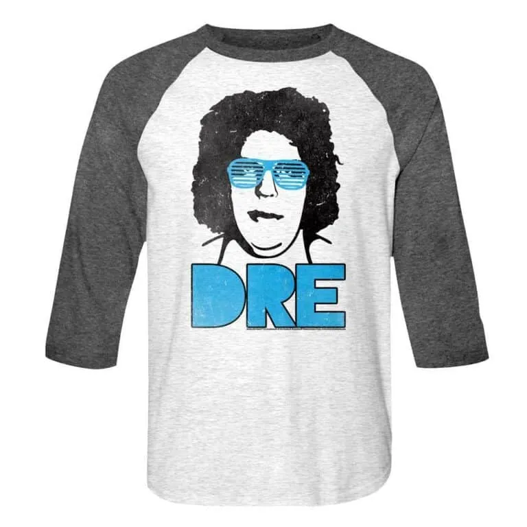 Andre the Giant Dre Sunglasses Men’s Raglan Shirt