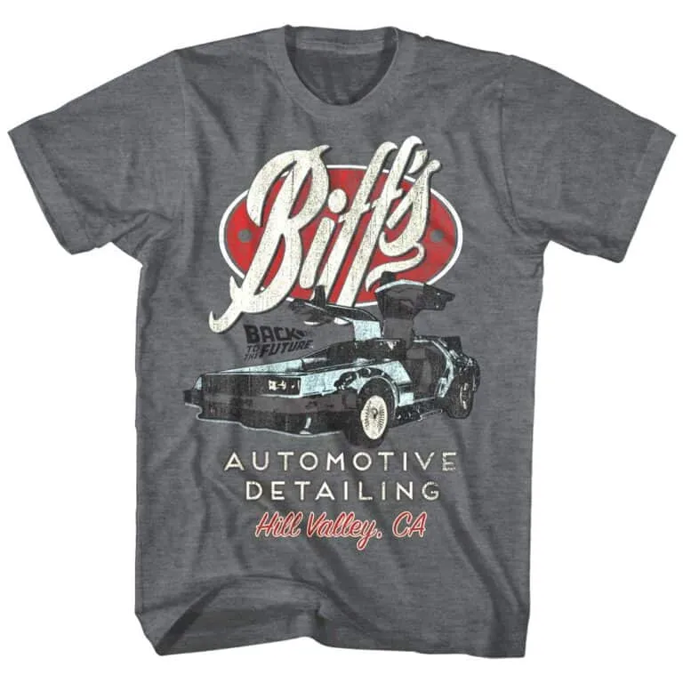 Back to The Future Biff's Automotive Detailing T-Shirt