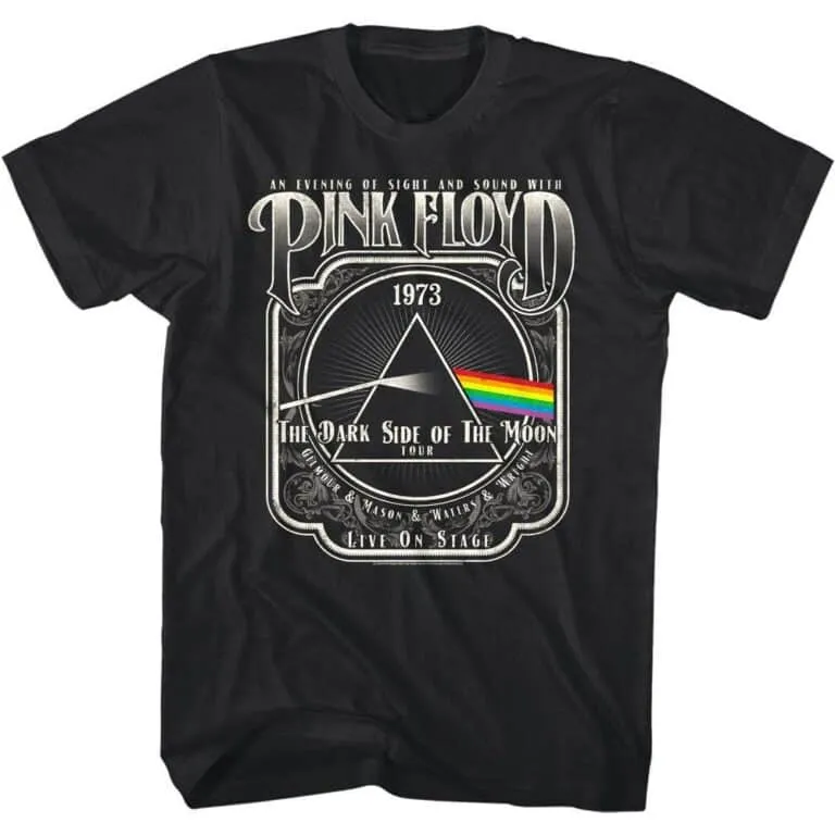 Pink Floyd Evening of Sight & Sound Men’s T Shirt