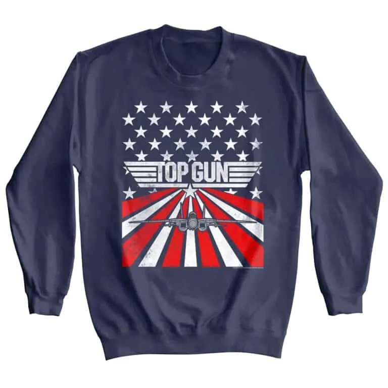 Top Gun Stars & Stripes Sweater