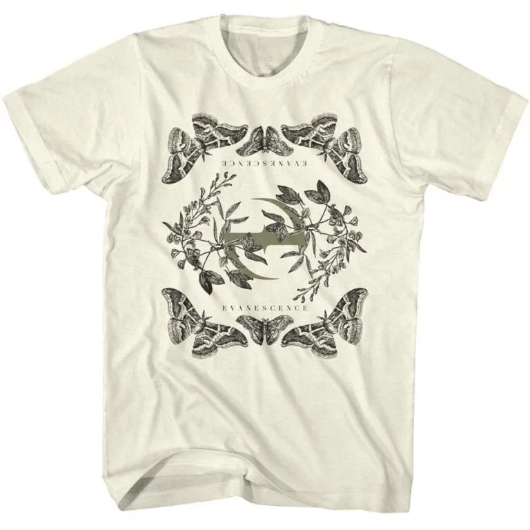 Evanescence Sweet Sacrifice Moth Men’s T Shirt
