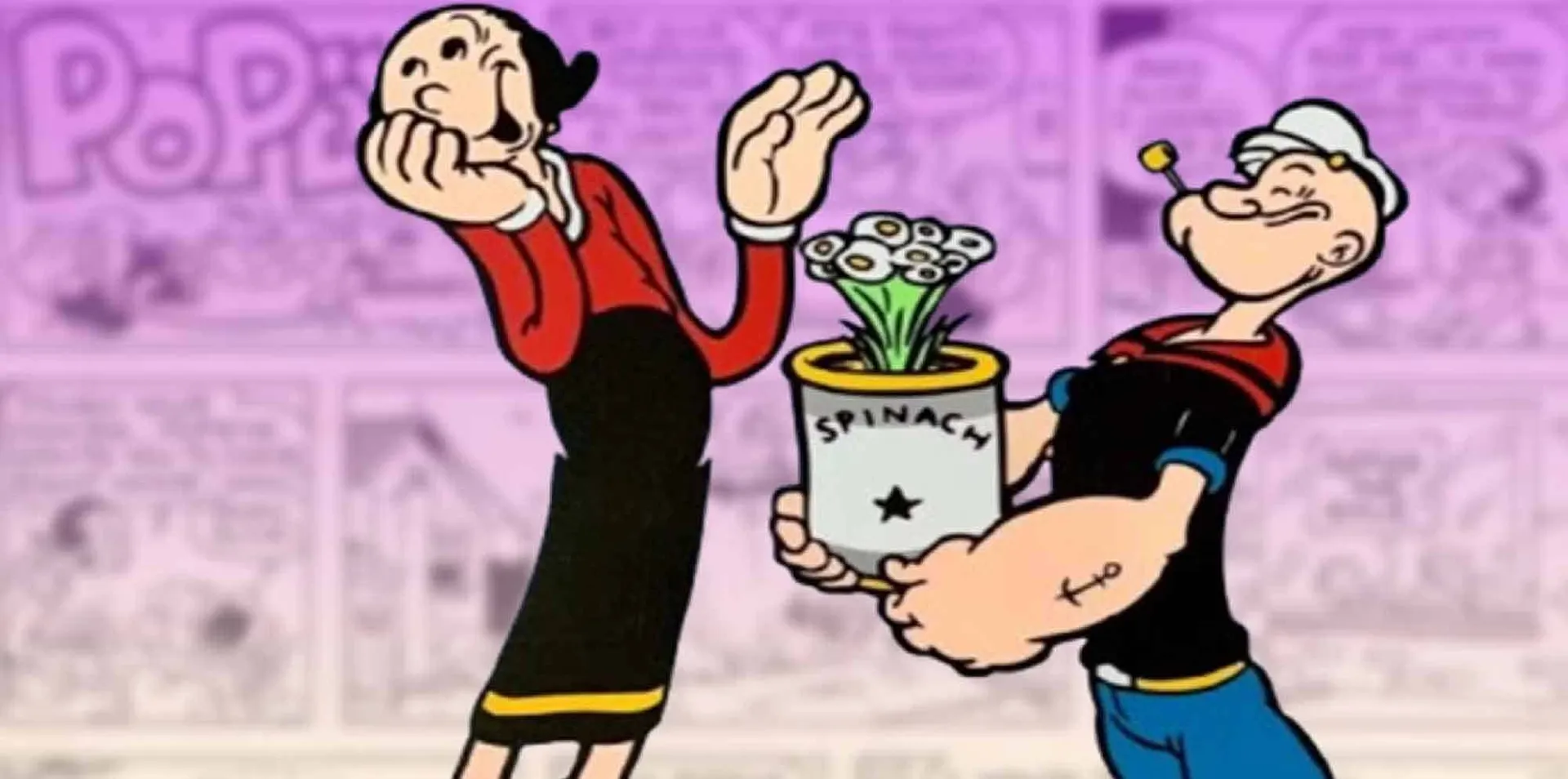 Popeye and Olive T-Shirts