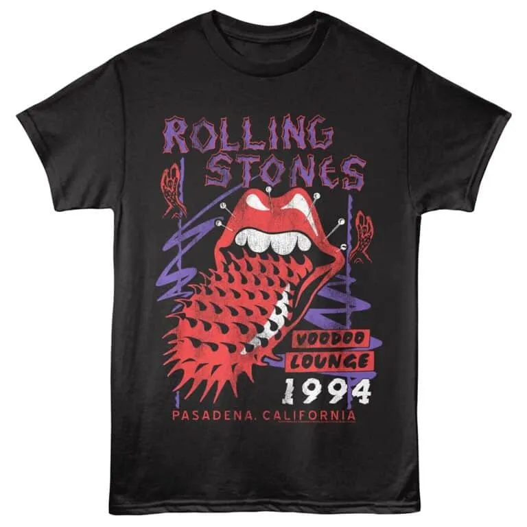Rolling Stones Voodoo Lounge Pasadena Men’s T Shirt