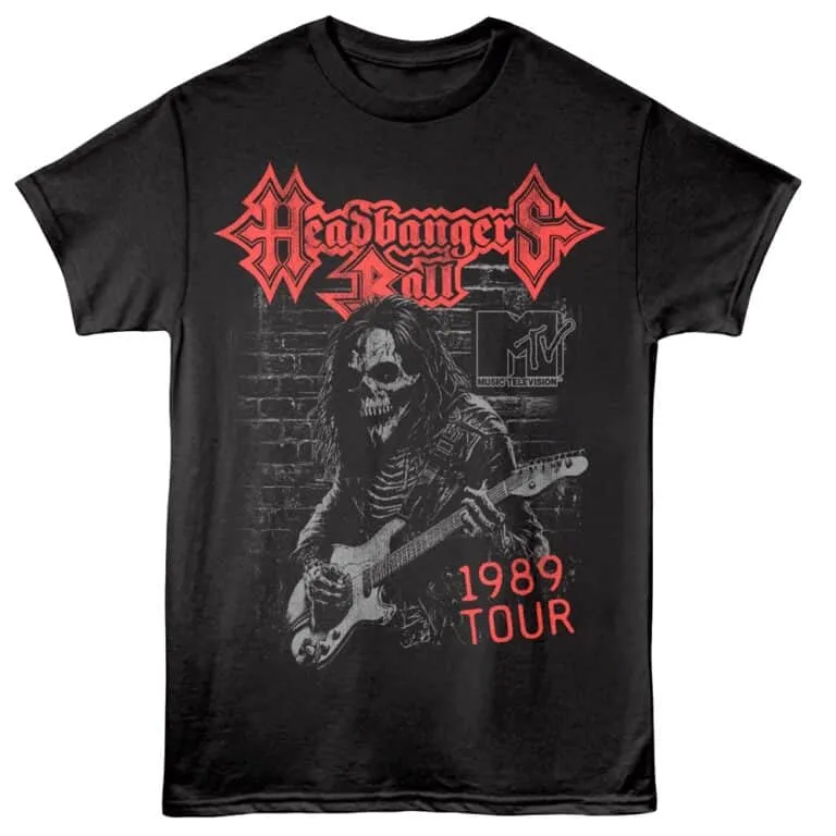 MTV Headbangers Ball 1989 Tour Men’s T Shirt