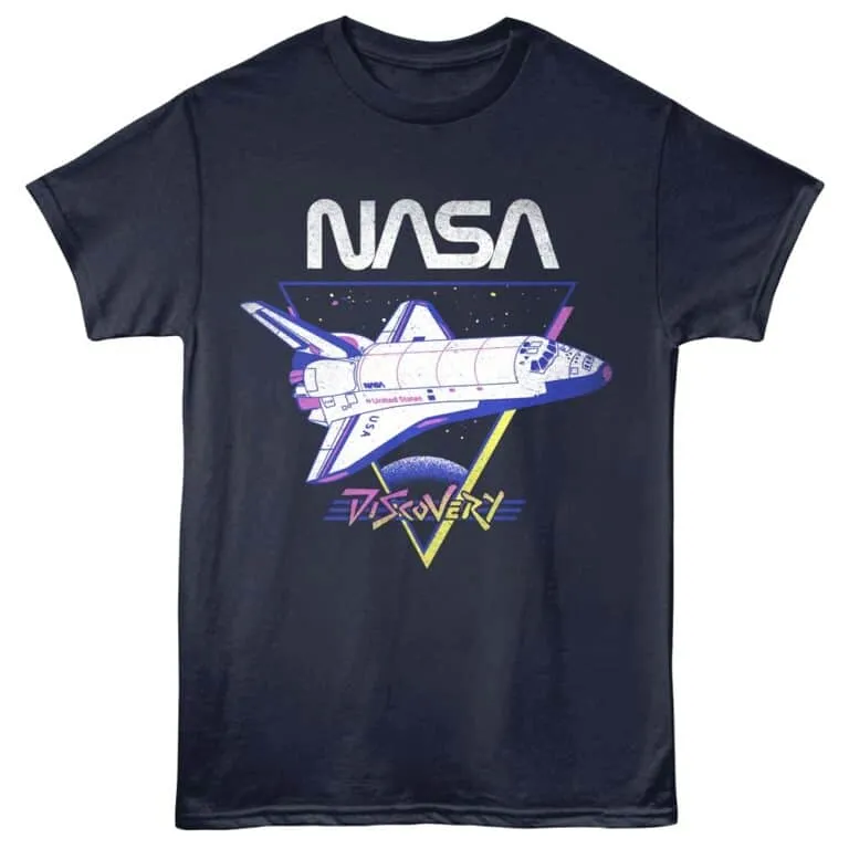 NASA Shuttle Discovery Men's T Shirt