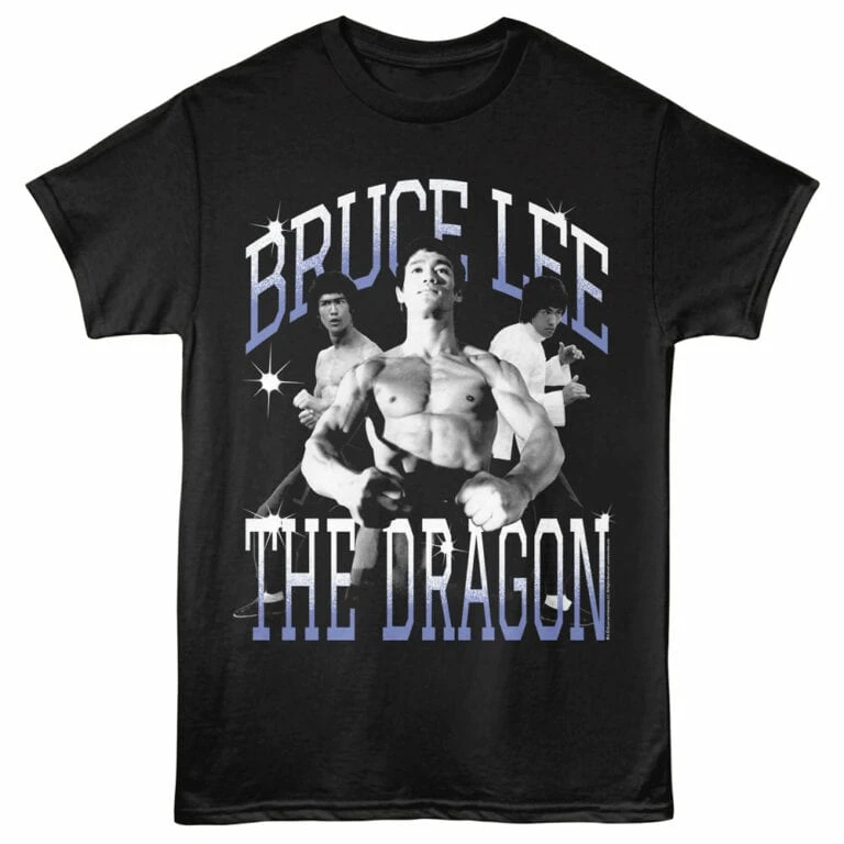 Bruce Lee Dragon Triple Threat Men's T Shirt