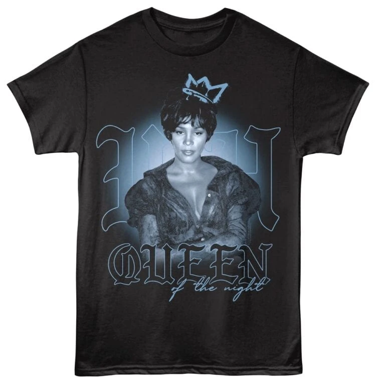 Whitney Houston Queen of the Night Men's T Shirt