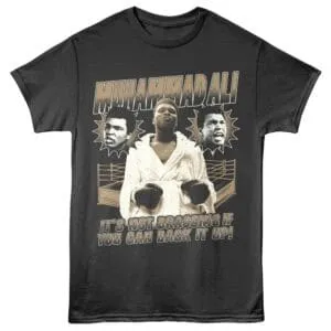 Muhammad Ali Not Bragging Men's T Shirt
