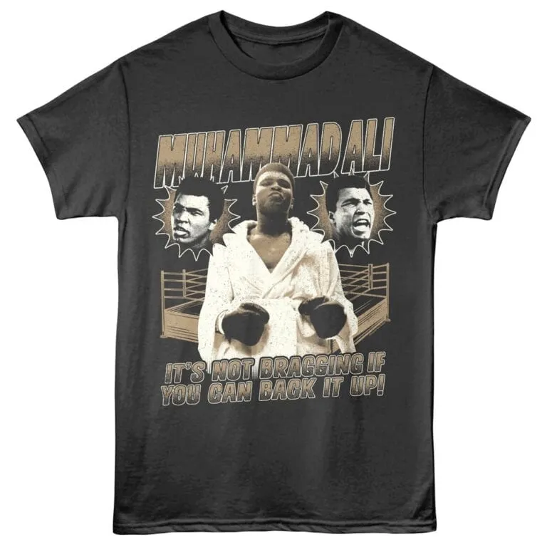 Muhammad Ali Not Bragging Men's T Shirt