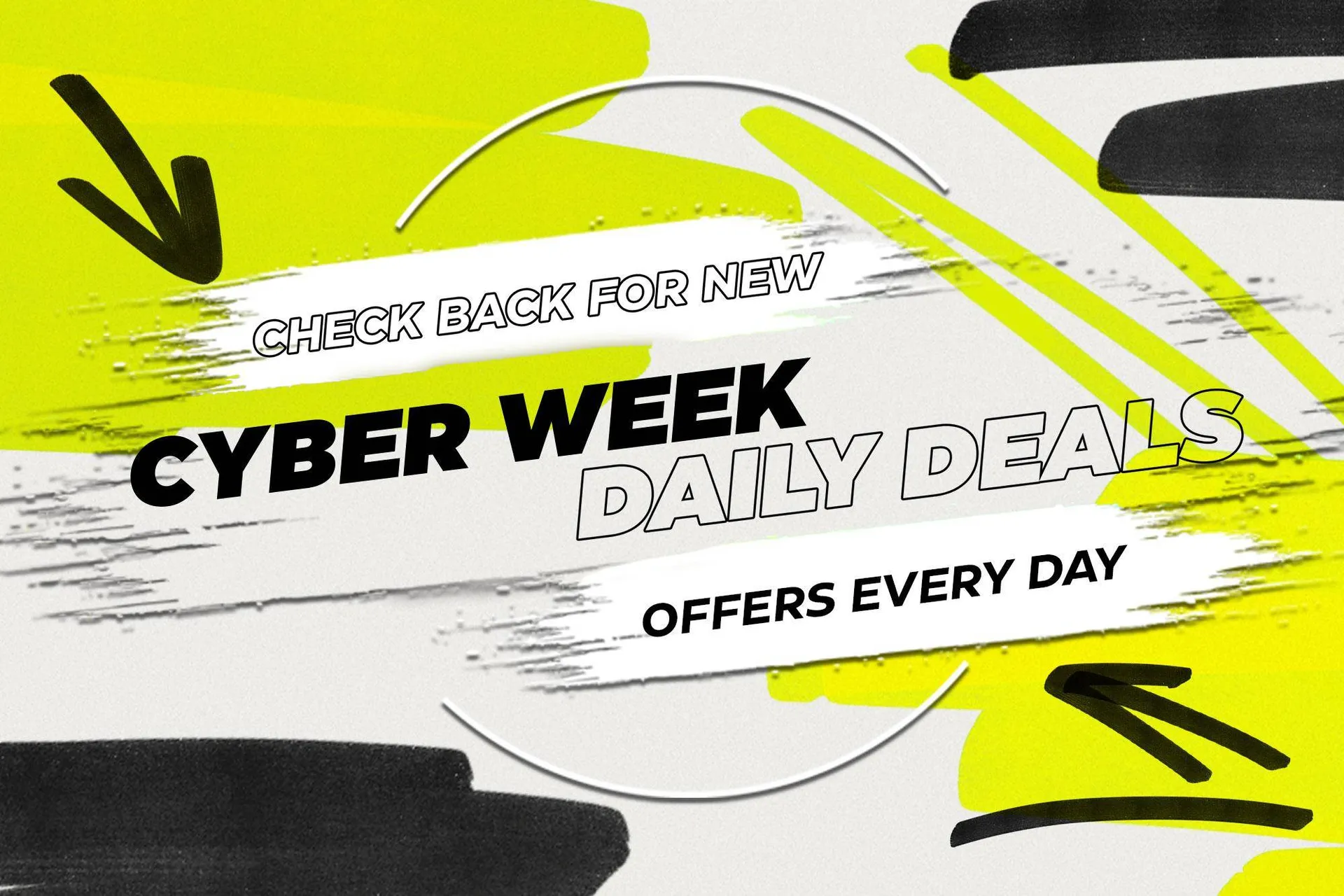 Cyber Week Page HEader