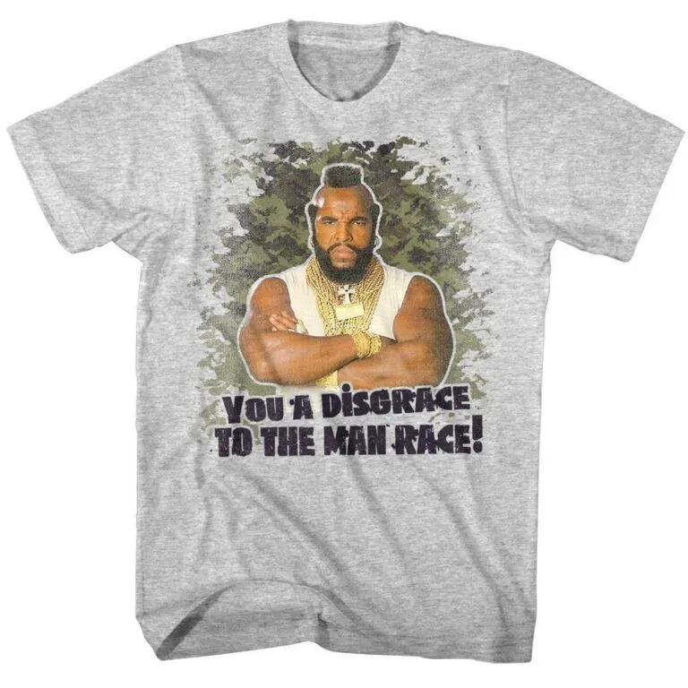 Mr. T Military Disgrace Men’s T Shirt