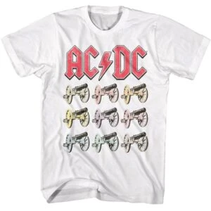 ACDC Back in Black UK Tour 1980 Men’s T Shirt